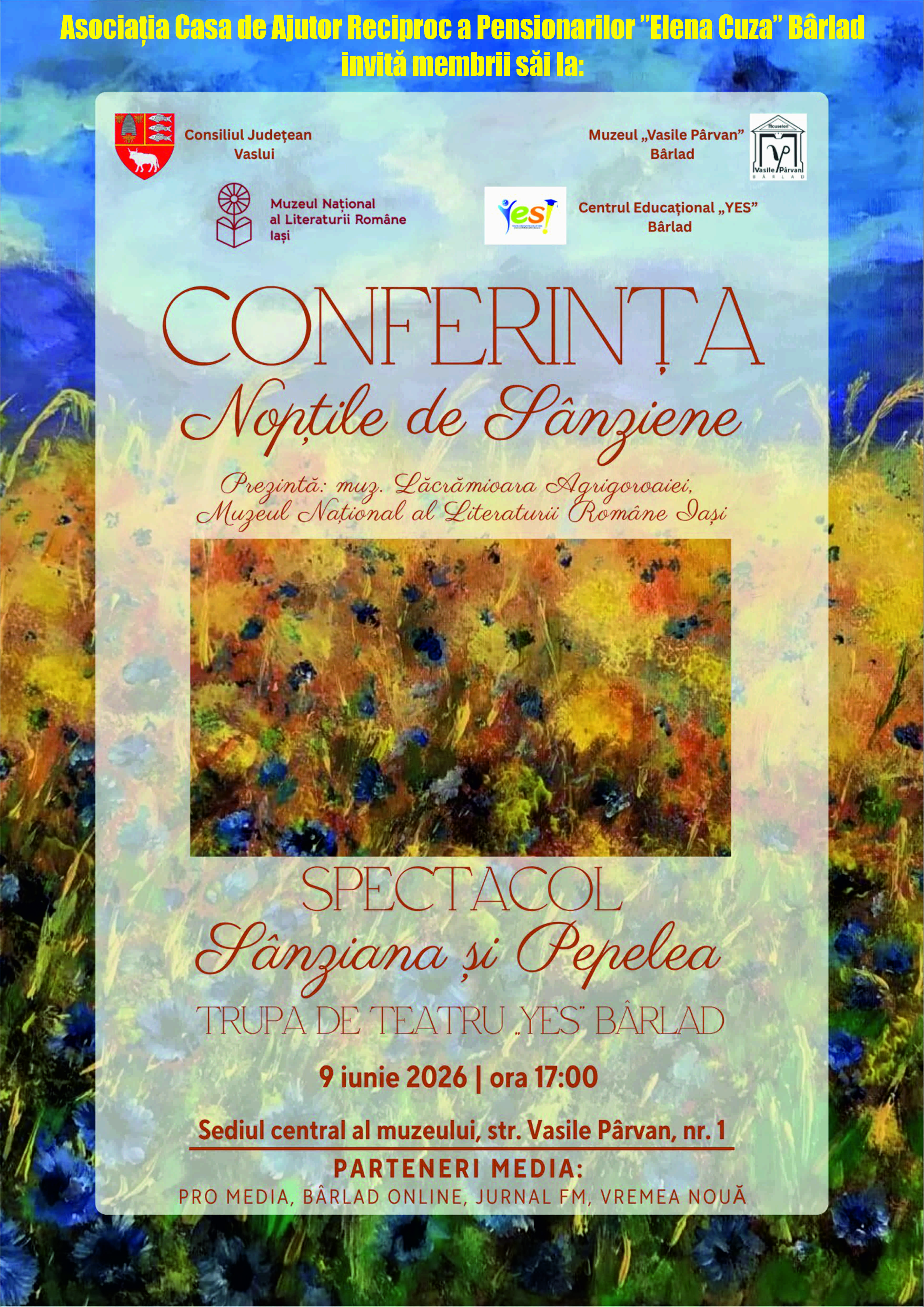 CONFERINȚA „NOPȚILE DE SÂNZIENE”