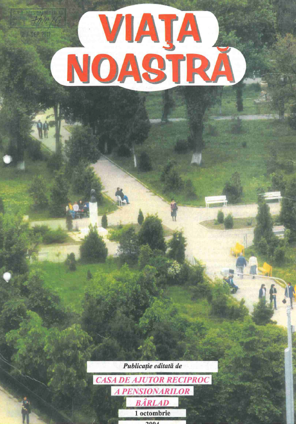 Numarul 1 - octombrie Numarul 1 - octombrie